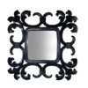 Zambia Wall Mirror in Black or Pewter