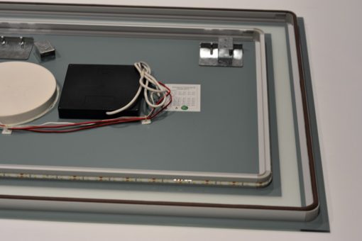 Frontlit LED Mirror with IR Sensor and Magnifier 90cm x 75cm