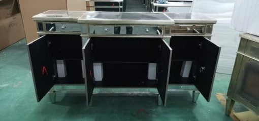 Antique Mirrored Sideboard Buffet