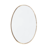 Davey Gold Oval Wall Mirror