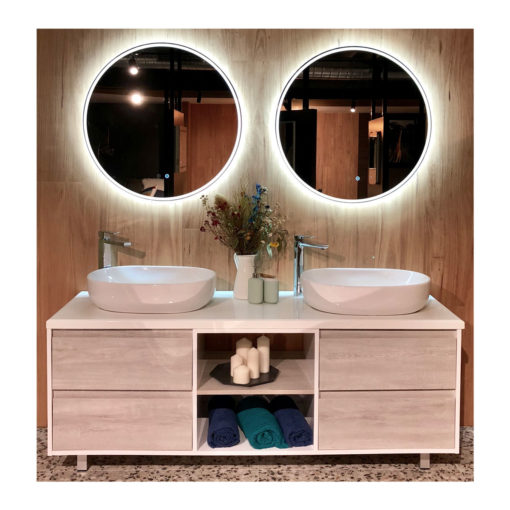 Sphere 800 Round LED Bathroom Mirror