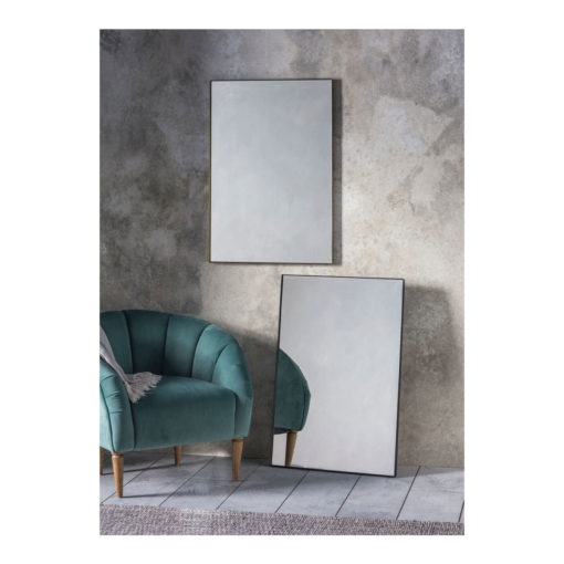Havard Black Frame Wall Mirror 60cm x 90cm