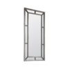 Layla Contemporary Beaded Leaner Mirror