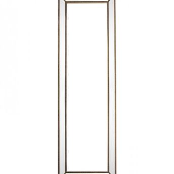 Zanthia Cheval Mirror with Stand - Gold_40402_Front