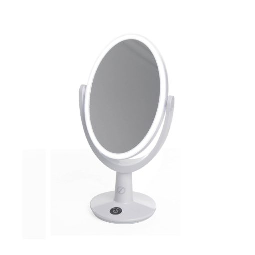 Lumiere 5x Magnifying Makeup Mirror with LED – Chrome or White 23cm