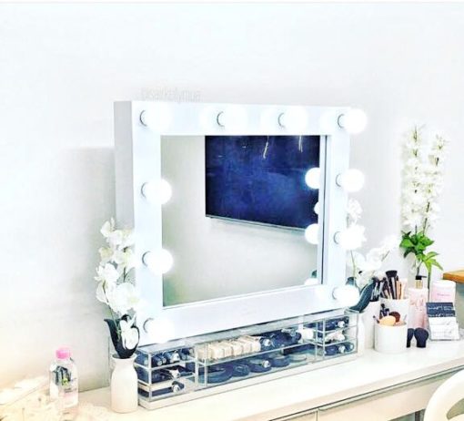 Valentina White Makeup Mirror