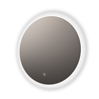 Bring in a touch of elegance to your bathroom with the Aurora Round Backlit Mirror with Demister.