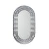 Scarlett Contemporary Oval Jewel Mirror