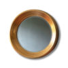 Chenille-Gold-Round-Wall-Mirror