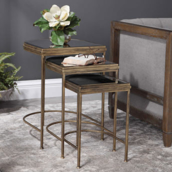 India Nesting Tables S/3 by Uttermost
