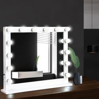 Hailey MakeUp Mirror - White - 65 CM x 80 CM