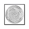 Dots of the Circle Wall Art Canvas 105 cm X 105 cm