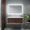 Kara LED Mirror with demister and colour switch