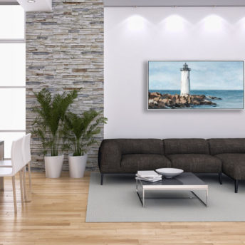 Watcher of the Lighthouse Wall Art Canvas 120 cm X 60 cm