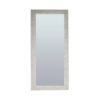 Indi Bone Inlay Floor Mirror - Grey