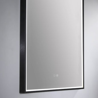 Black Framed Arch 500D LED Mirror