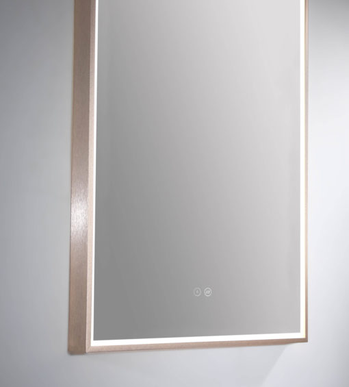 Rose Gold Arch 500D LED Mirror