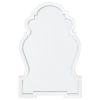 Palermo Arched Gloss White Wall Mirror