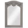 Margaret Distressed Grey Vintage Wall Mirror