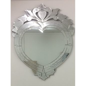 Venice Heart Shaped Mirror