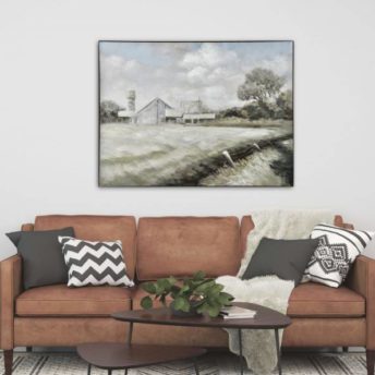 Country Fields Wall Art Canvas