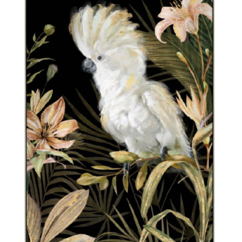 White Cockatoo Wall Art Canvas 80 cm X 120 cm