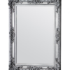 Amber Rectangle Mirror Silver 114cm x 83cm
