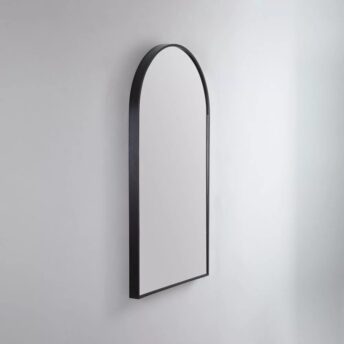 Modern Arch Metal Frame Bathroom mirror