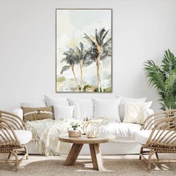 Palm Tree Wall Art Canvas