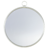 Beau Silver Round Mirror