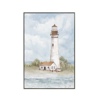 Beach Lighthouse Wall art Canvas
