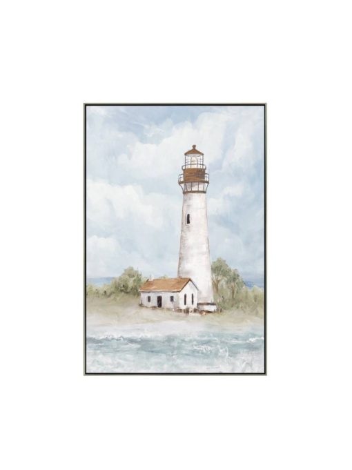 Beach Lighthouse Wall art Canvas