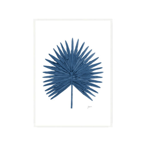 Fan-Palm-Living-in-Navy-Blue-Fine-Art-Print-White