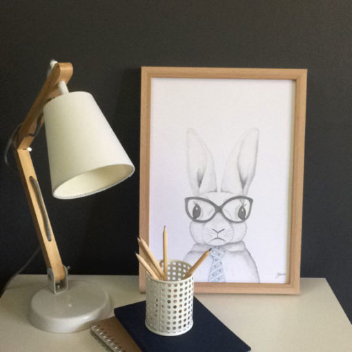 Franklin-the-Boss-Bunny-Rabbit-Fine-Art-Print-LifeStyle2
