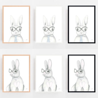 Franklin-the-Boss-Bunny-Rabbit-Fine-Art-Print-LifeStyle3