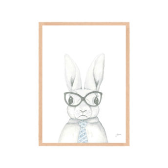 Franklin-the-Boss-Bunny-Rabbit-Fine-Art-Print-Natural