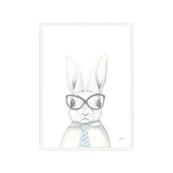 Franklin-the-Boss-Bunny-Rabbit-Fine-Art-Print-White