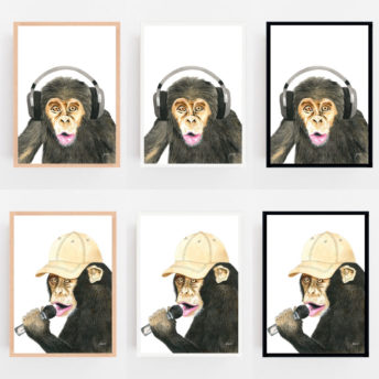 Kelvin-the-Music-Monkey-Fine-Art-Print-LifeStyle1