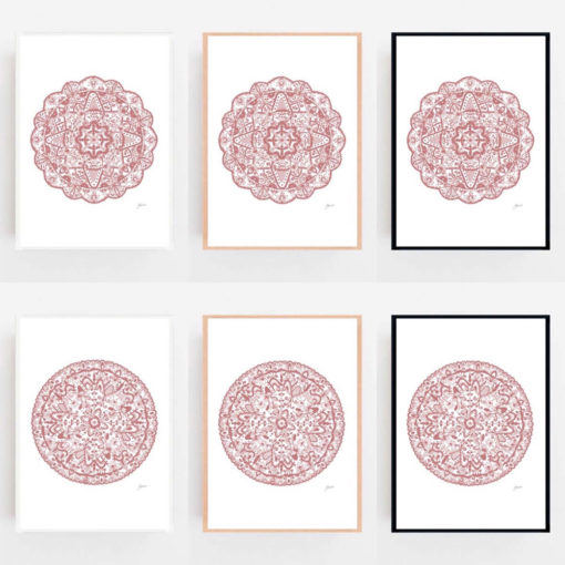 Marrakesh-Mandala-in-Blush-Pink-Fine-Art-Print-LifeStyle1