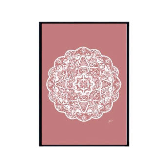 Marrakesh-Mandala-in-Blush-Pink-Solid-Fine-Art-Print-Black