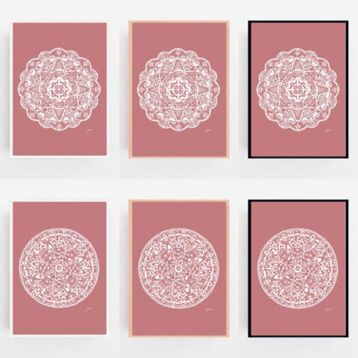 Marrakesh-Mandala-in-Blush-Pink-Solid-Fine-Art-Print-LifeStyle2