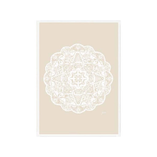 Marrakesh-Mandala-in-Ivory-Solid-Fine-Art-Print-White