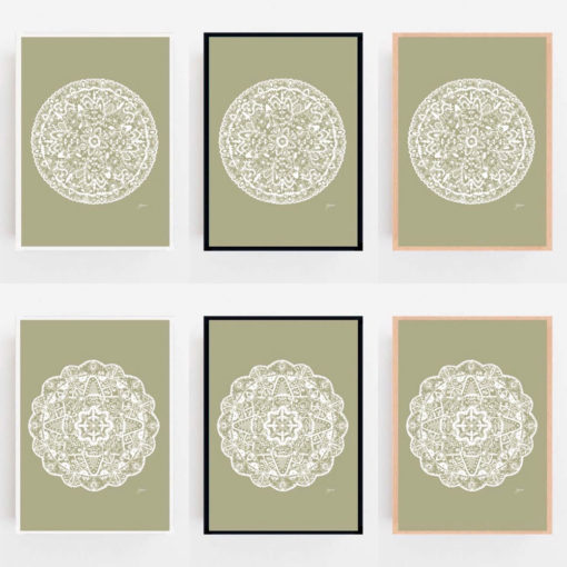 Marrakesh-Mandala-in-Sage-Solid-Fine-Art-Print-LIfeStyle2