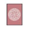 Sahara-Mandala-in-Blush-Pink-Solid-Fine-Art-Print-Black