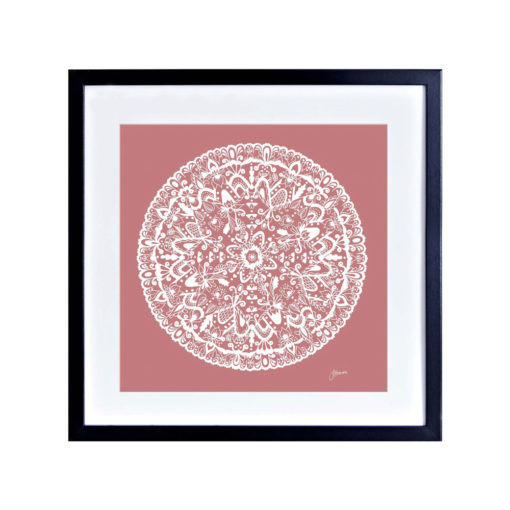 Sahara-Mandala-in-Blush-Pink-Solid-Fine-Art-Print-Black-S