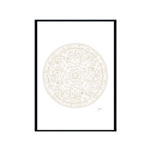 Sahara-Mandala-in-Ivory-Fine-Art-Print-Black