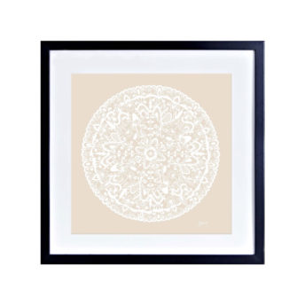 Sahara-Mandala-in-Ivory-Solid-Fine-Art-Print-Black-SWB