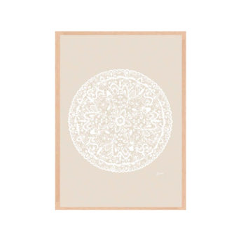 Sahara-Mandala-in-Ivory-Solid-Fine-Art-Print-Natural
