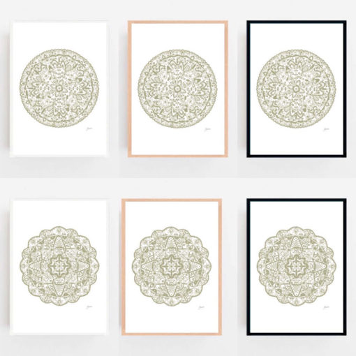 Sahara-Mandala-in-Sage-Fine-Art-Print-LifeStyle2