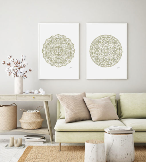 Sahara-Mandala-in-Sage-Fine-Art-Print-LifeStyle3